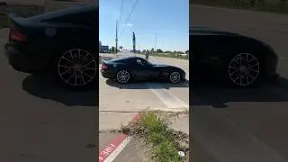Clean Gen 5 Viper rolling out of meet #houstoncars