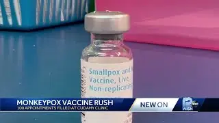 Cudahy Health Department holds first monkeypox vaccine clinic