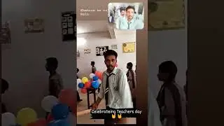 Celebrateing Teachers Day in School 🏫 Teacher Day Decoration