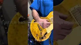 Amazing Spalted Maple &lsquo;Mystery Guitar&rsquo; ! A Facebook Marketplace Success Story .. #prs #guitar