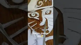 Naruto shadow paper art ✨#anime #artthrills #trending #naruto #shadowart