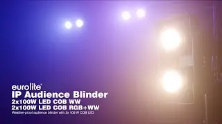 EUROLITE IP Audience Blinder 2x100W LED COB