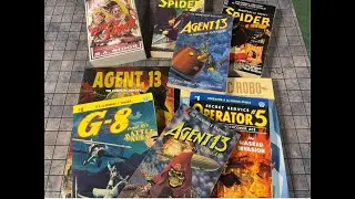 A Tour of My Pulp RPG Collection and an Announcement!