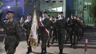 Ślubowanie klas mundurowych w Zespole Szkół Katolickich w Sieradzu