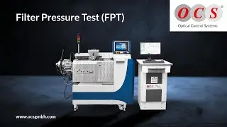 OCS GmbH - Filter Pressure Test FPT (FPV, Pressure Rise Measurement)