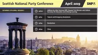 SNP Conference 2019 - Saturday 27th Session 2