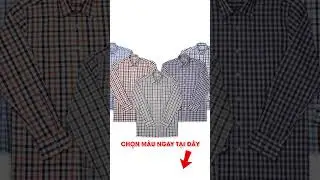 &Aacute;O SƠ MI KẺ CARO D&Agrave;NH CHO TRUNG NI&Ecirc;N #anchi