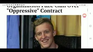 Tfue Sue's Faze Clan For Oppresive Contract
