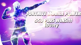 Fortnite Mobile | First Day Streaming! | 550+ Wins