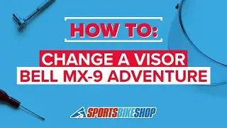 Как заменить козырек Bell MX-9 Adventure &mdash; Sportsbikeshop