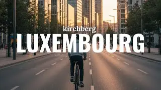 Biking Through Kirchberg Luxembourg 🚴‍♂️ | 4K City Ride