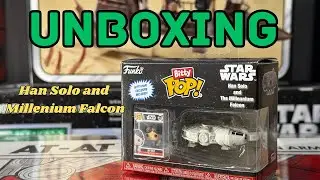 Han Solo and Millenium Falcon Funko Bitty Pop Ride | Unboxing