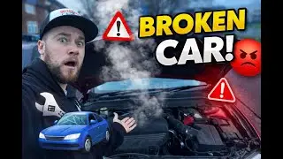 MY CAR JUST DIED ..😡 I opened the bonnet and it was game over 😞