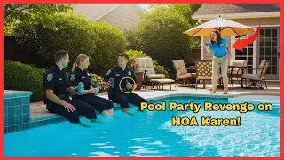 HOA Karen Called Cops After I Filled My Pool &mdash; They Ended Up Partying With Me!