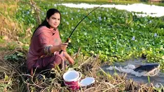 Amazing fishing video 🎣🐋Seeing a beautiful girl fishing in the water will make you dizzy🎣🐟