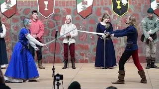 Bernauer Briganten 20. Schwertk&auml;mpfertreffen Bernau 12.3.2017