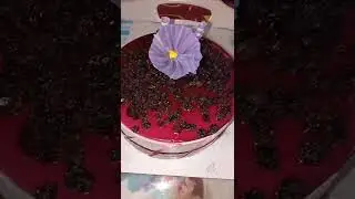 Unboxing Blueberry puree cake 🍰#shorts #cake #mioamore #streetfood #unboxing #viral #trending