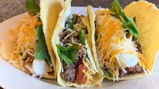Healthy Keto Tacos | Low-Carb Chicken & Beef with Homemade Tortillas!