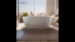 Icegalax new beauty fish scale like bathtub