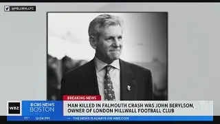 John Berylson, owner of London soccer club Millwall FC, killed in Falmouth crash