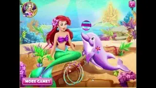 Top Trend Kids Game HD - Ariel Dolphin Wash 2016 - Princess Games for Kids 2016