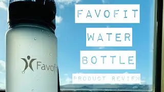 FavoFit Motivational Sport Water Bottle | PRODUCT REVIEW |