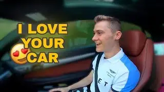 🚗💨 Surprised Jonathan with THIS !!! &rlm;شاهد ردة فعل الماني في مرسيدس في ألمانيا