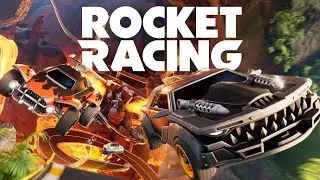 The new rocket racing season in Fortnite (inferno)