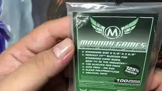 Mayday Games Almost A Penny Card Sleeves Review- PinoyGeekLab