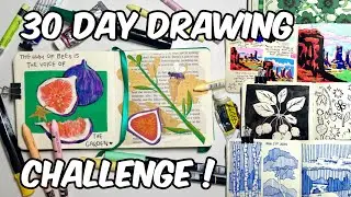 30 DAY DRAWING CHALLENGE - Part 2