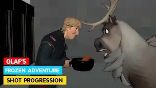 Olaf's Frozen Adventure | Kristoff Shot Progression | Nicolas Prothais |@3DAnimationInternships