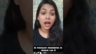 Is Polygamy prohibited in Muslim Law !! #muslimlaw #law #legalguide #dawsayan