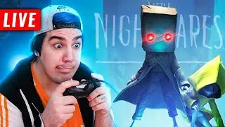 D4rkframe Jogando Little Nightmares 2 - AO VIVO 🔴