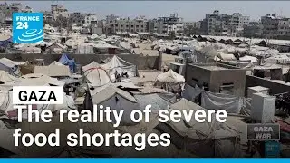 Gazans testify to the reality of severe food shortages &bull; FRANCE 24 English