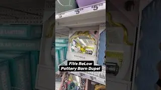 Five Below $369 Pottery Barn DUPE😆✨#fivebelow #fivebelowfinds #potterybarndupes #potterybarnteen