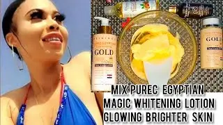 Отбеливающий лосьон для лица и тела Mix Purec Egyptian Magic. Получите сияющую и яркую кожу #purecegyptian
