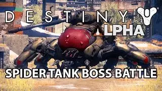 Destiny PS4 ALPHA Spider Tank 