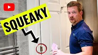 Fix A Squeaky Door In 2 Minutes | SIMPLE FIX EXPLAINED