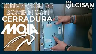 ⏩C&Oacute;MO Actualizar una Puerta ACORAZADA GARDESA a BOMBIN con CERRADURA MOIA🚪🗝️