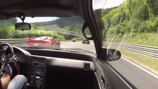 Honda Crx ed9 Nordschleife 12.7.2015