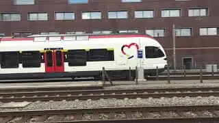 Z&uuml;ge Rotkreuz, Trains Rotkreuz, S1 der Tri-Nationalen S-Bahn Basel