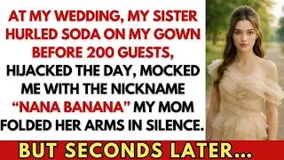 My Sister Smashed Soda Over My Wedding Dress Before 200 Guests&mdash;Seconds Later My Husband Evicted Her!