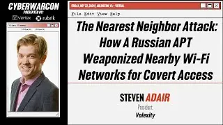 The Nearest Neighbor Attack: How A Russian APT Weaponized Nearby Wi-Fi Networks for Covert Access