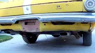 65 Barracuda 273 Commando startup