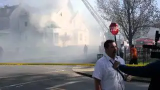 EAST ORANGE DEPUTY CHIEF CHRIS WEISS PRESS CONFERENCE 3RD ALARM HOUSE FIRE 4-20-16