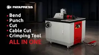 HBC-PC120EH Advanced Busbar Processing Machine for Precision Bending, Cutting & Punching | PAYAPRESS