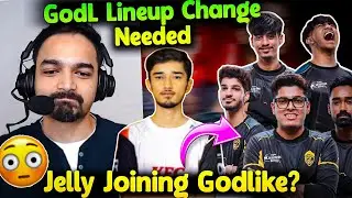 Godlike Lineup Change Is Needed😳 Mazy Reply On TX Disband | Jelly Joining GodL