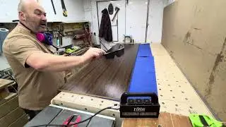 Finish coat with Black Forests LED Smart Oil