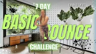 Feeling Sluggish? Jumpstart Your Body & Mind&ndash;Day 4 of the Bounce Challenge! Rebounding Workout.