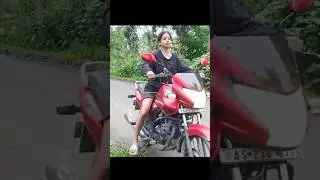 First Time Riding Achiever 150 Bike || #shorts  #ytshorts